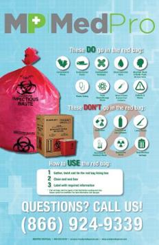 MedPro's biohazard do's and don'ts