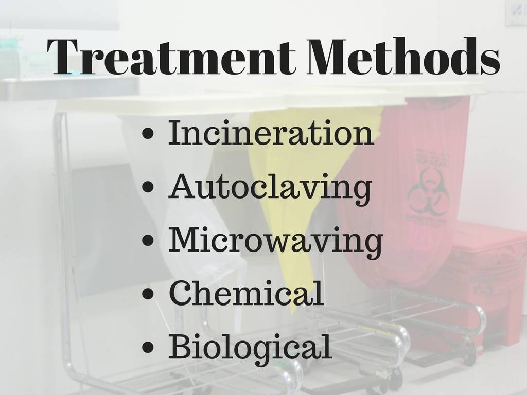 Medical Waste Disposal Treatment Methods
