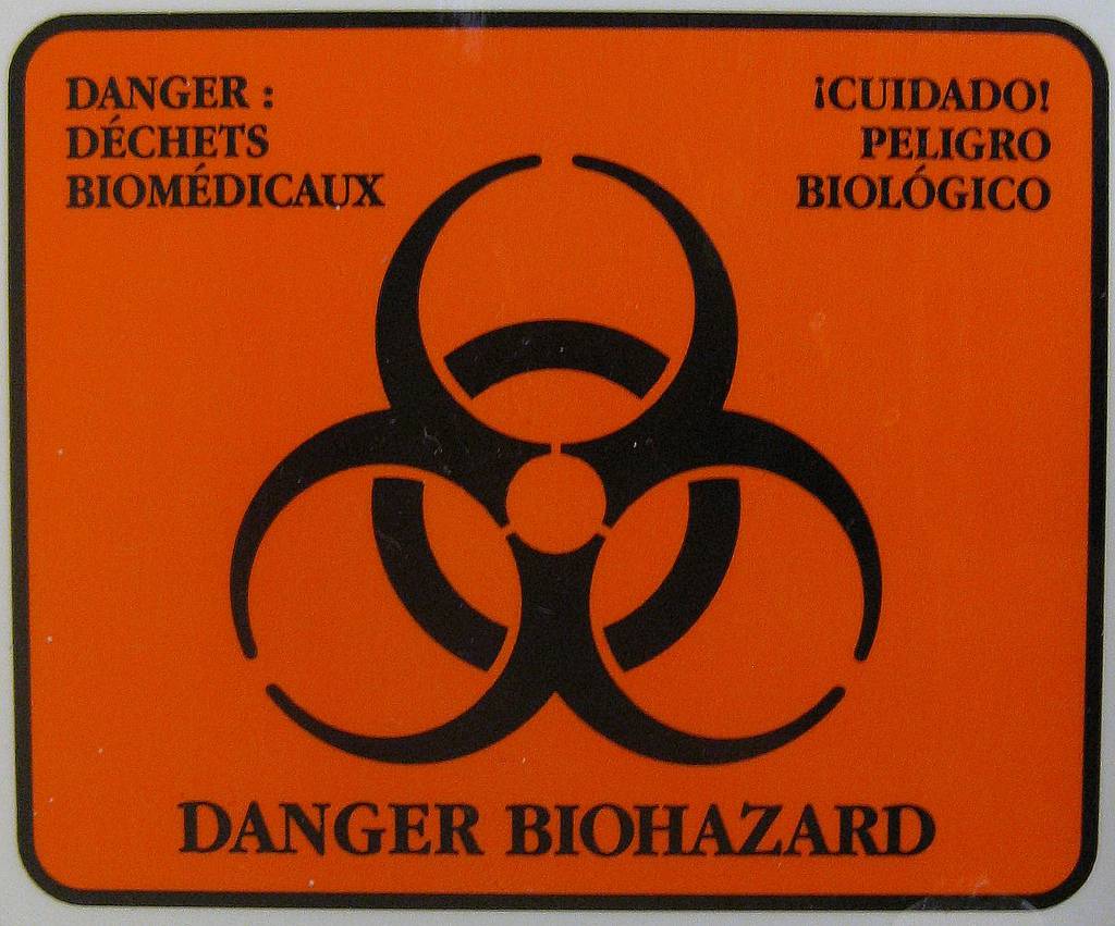 Biohazard Waste Sign