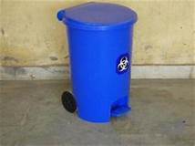 Blue Medical Waste Bin