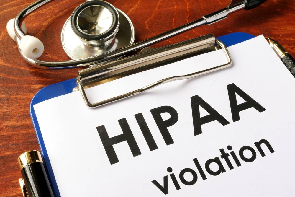 common hipaa violations