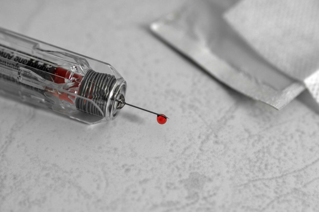 syringe sharps waste elimination