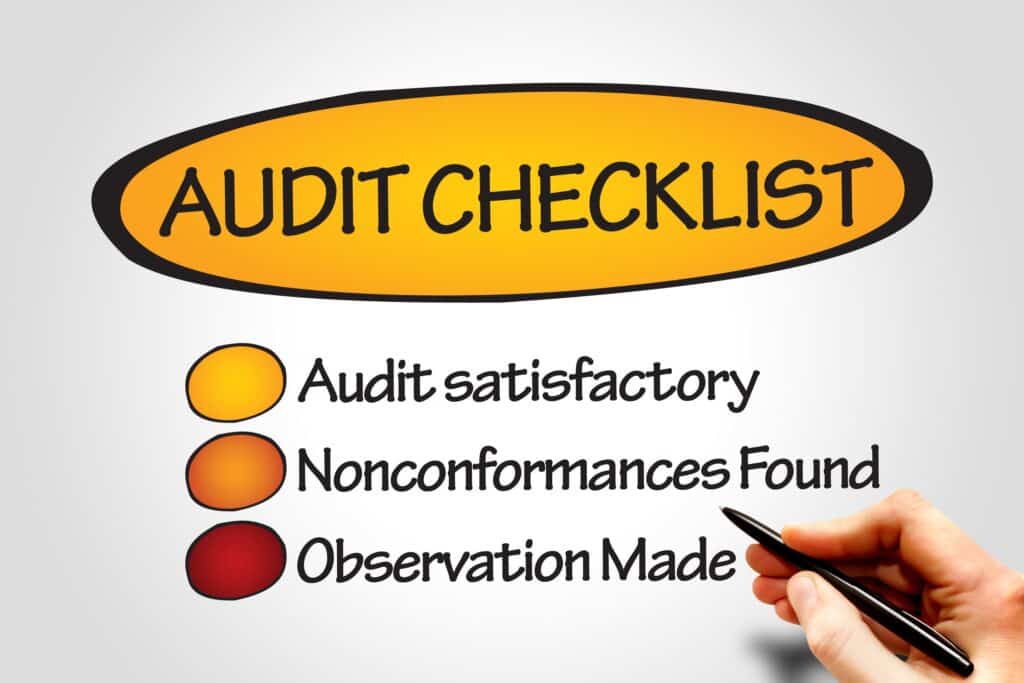 audit checklist