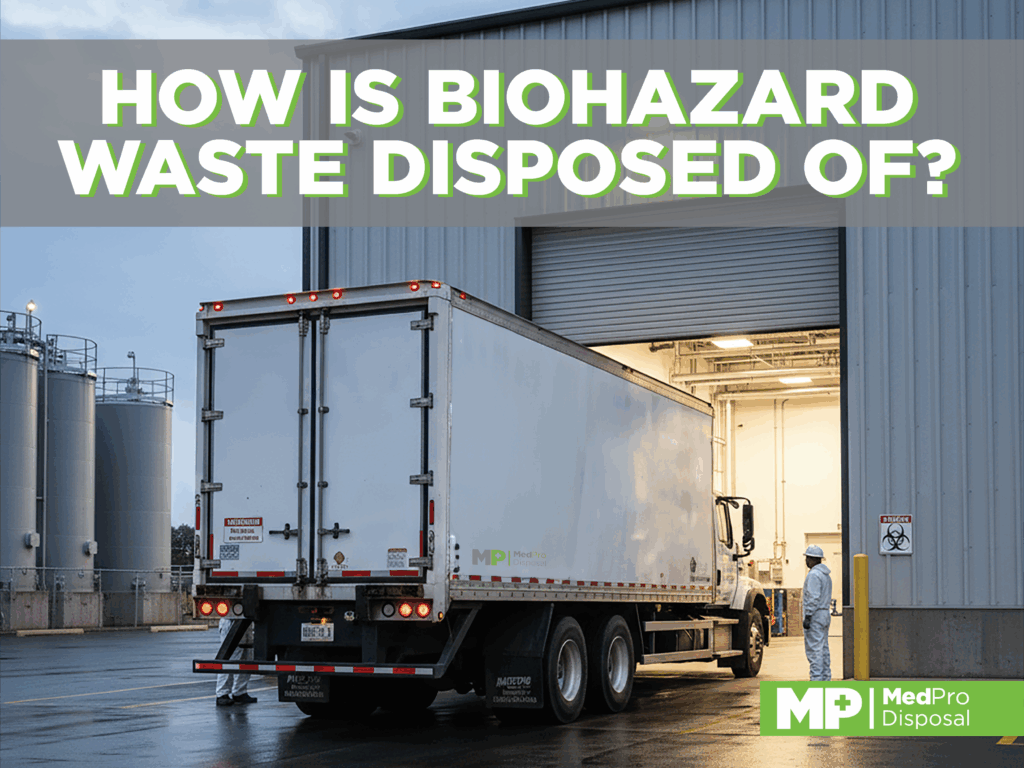 where does biohazard waste go