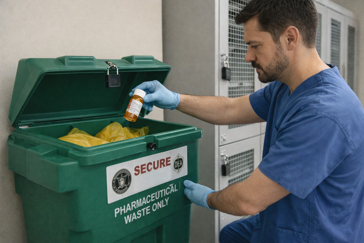 Pharmaceutical Waste Disposal: DEA Controlled Substance Guide