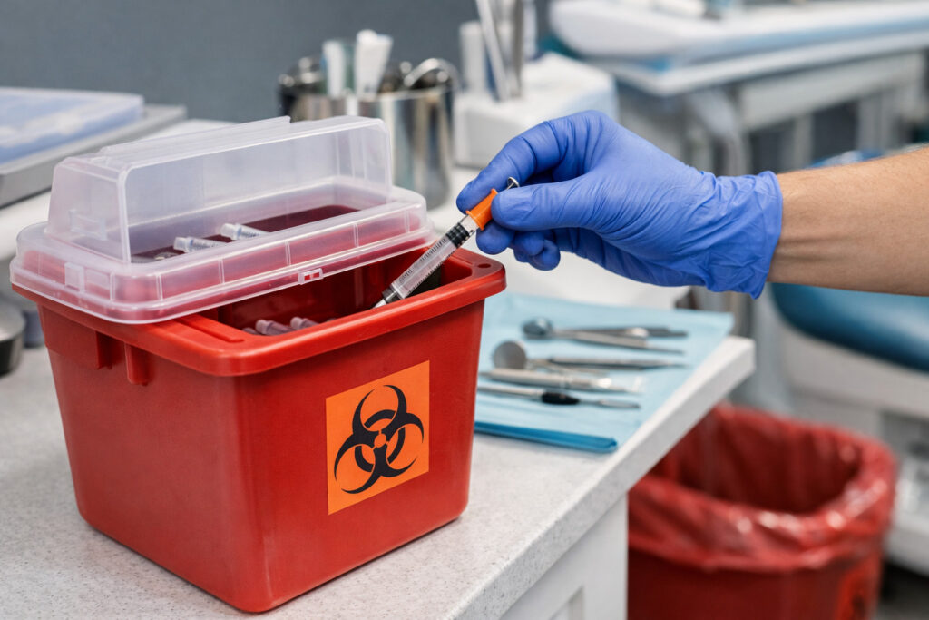 Dental Office Sharps Container Disposal Guidelines