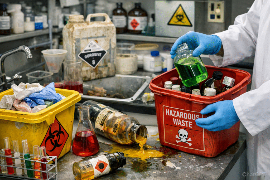 Laboratory Chemical Waste Disposal Mistakes