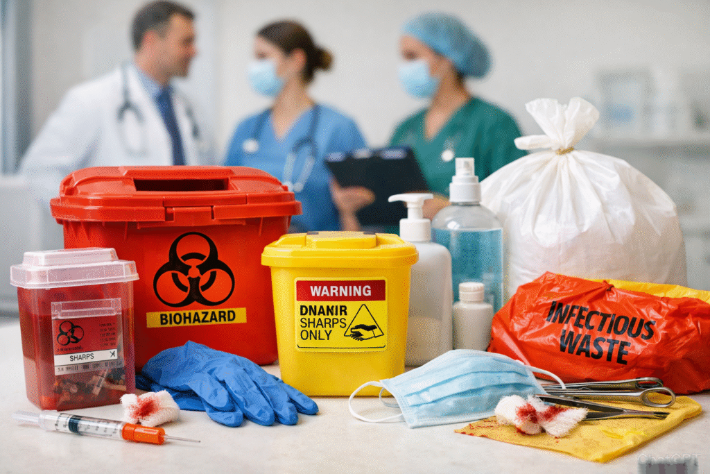 Medical Waste Safety Tips for New Healthcare Faculty