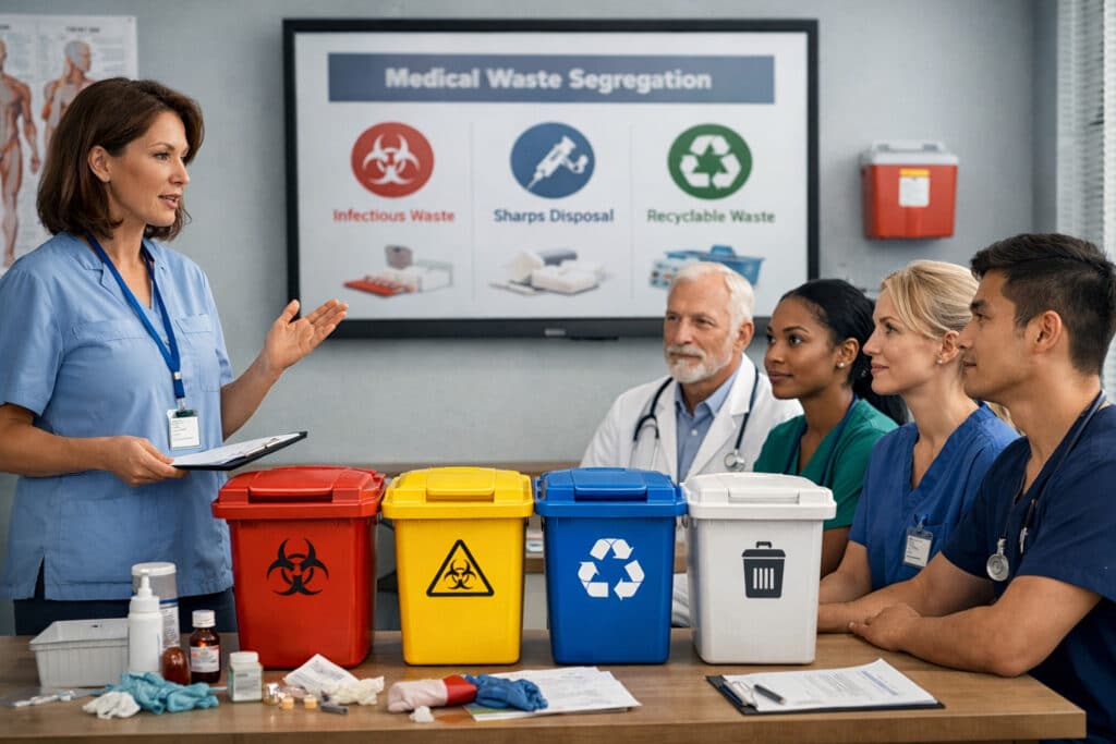 Staff Training for Medical Waste Segregation