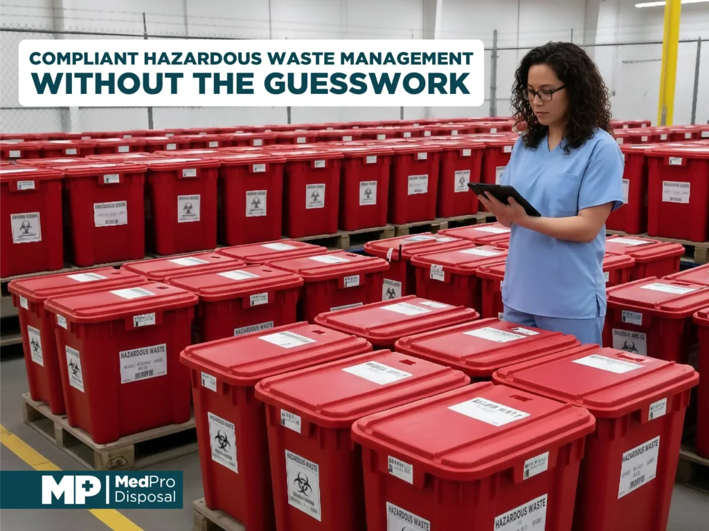 hazardous waste disposal for healthcare facilities